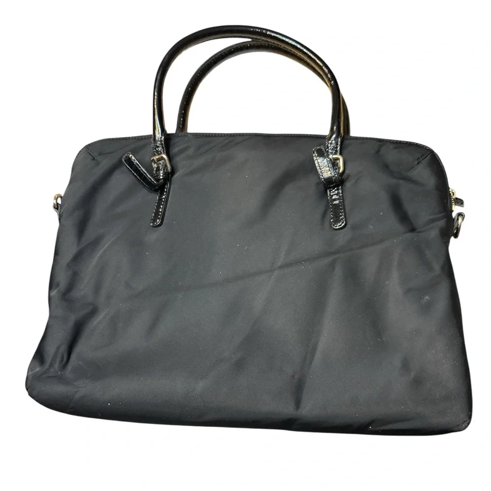 Kate Spade Black Tote Bag with Structured Design